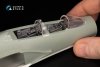 Quinta Studio QD+48486 F-4N Phantom II 3D-Printed & coloured Interior on decal paper (Academy) (with 3D-printed resin parts) 1/48
